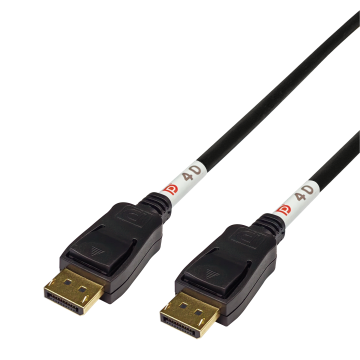 DisplayPort cable, DP 2.1, DP40, 1,5m